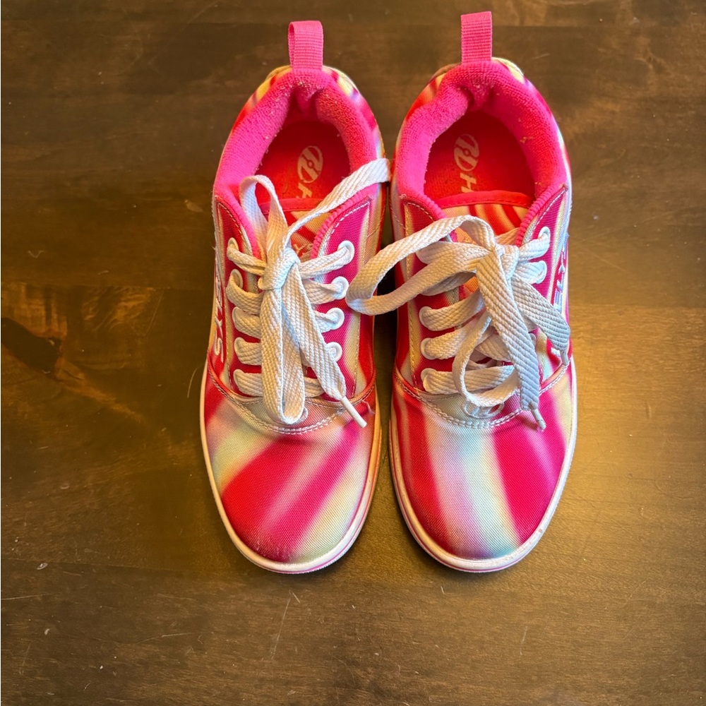 Heelys Pink and White Kids Sneakers